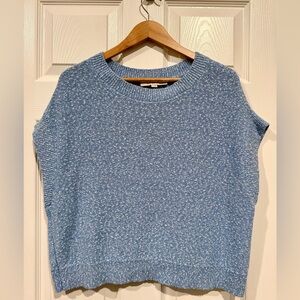 LOFT Light Blue Sweater Blouse